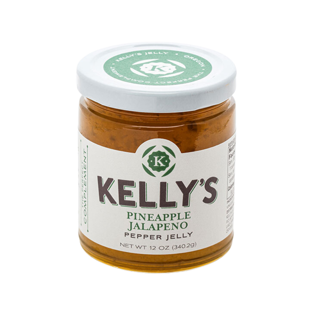 Kelly's Pineapple Jalapeno Pepper Jelly 11 oz (340.02g)