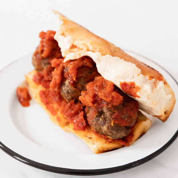 Roasted Garlic Meatballs