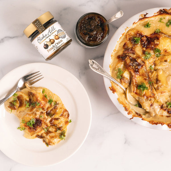 Cheesy French Onion Tartiflette