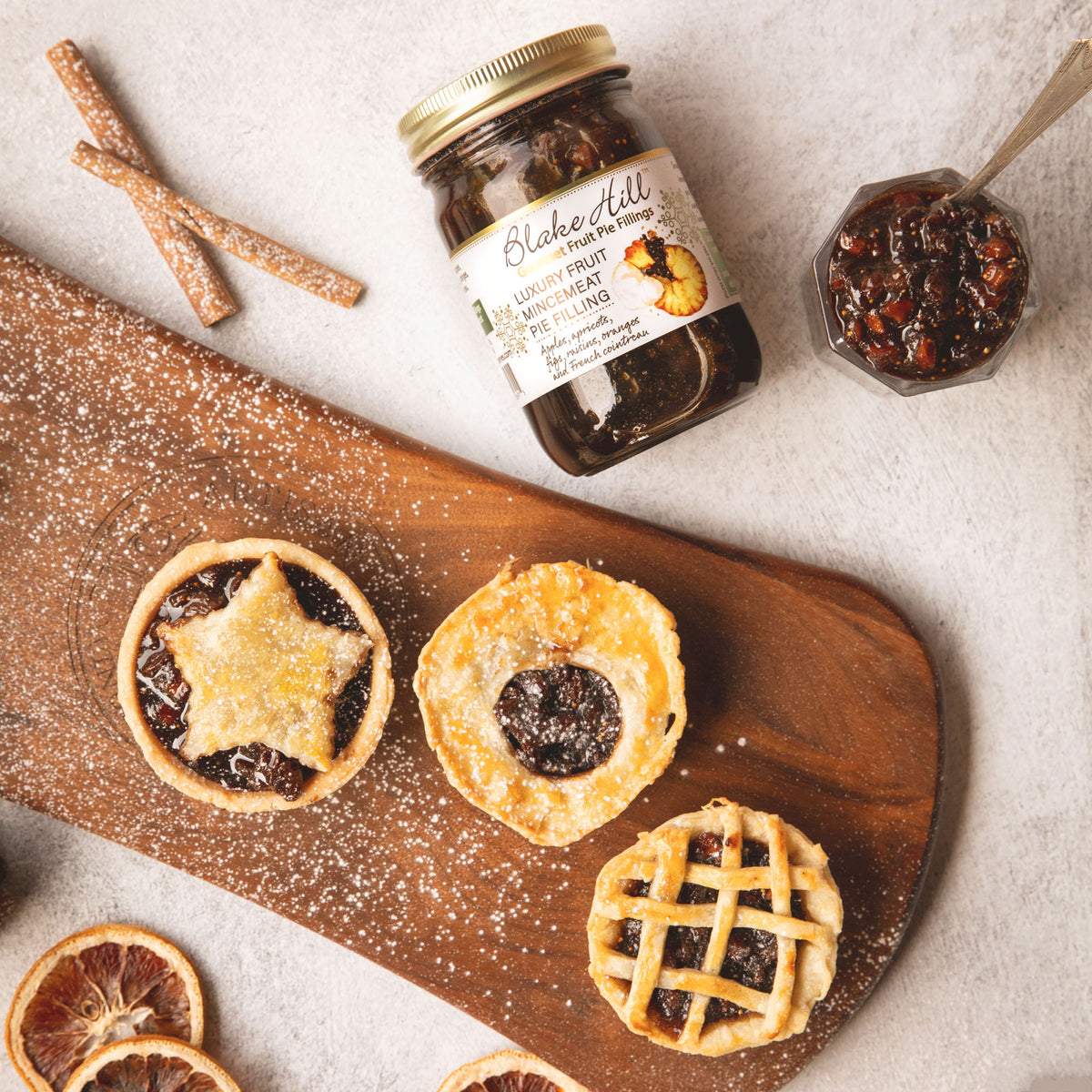 Luxury Fruit Mince Pie Holiday Tarts