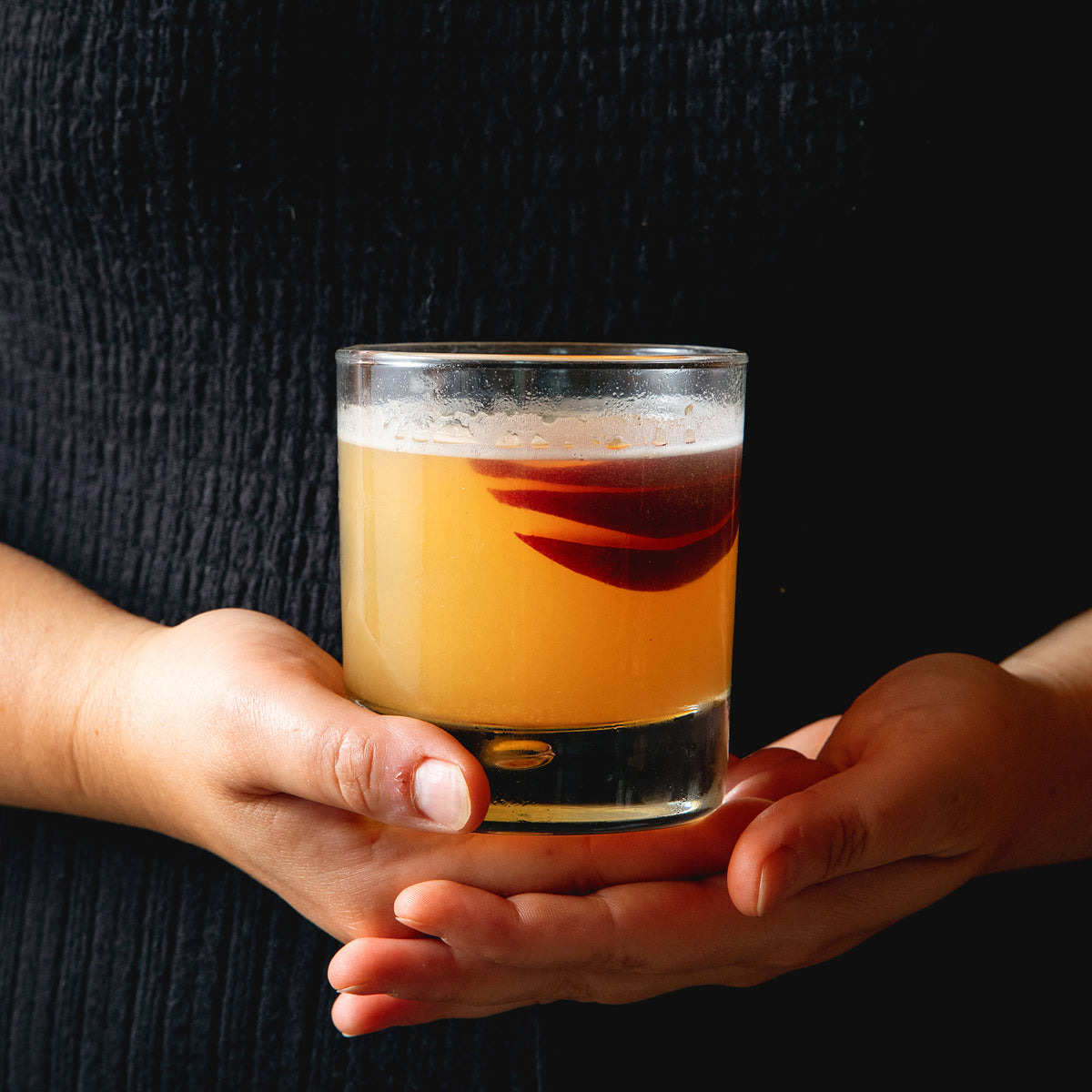 Naked Peach, Lemon & Bourbon