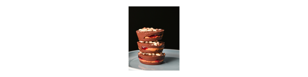 KELLY’S CHOCOLATE PB&J PROTEIN CUPS