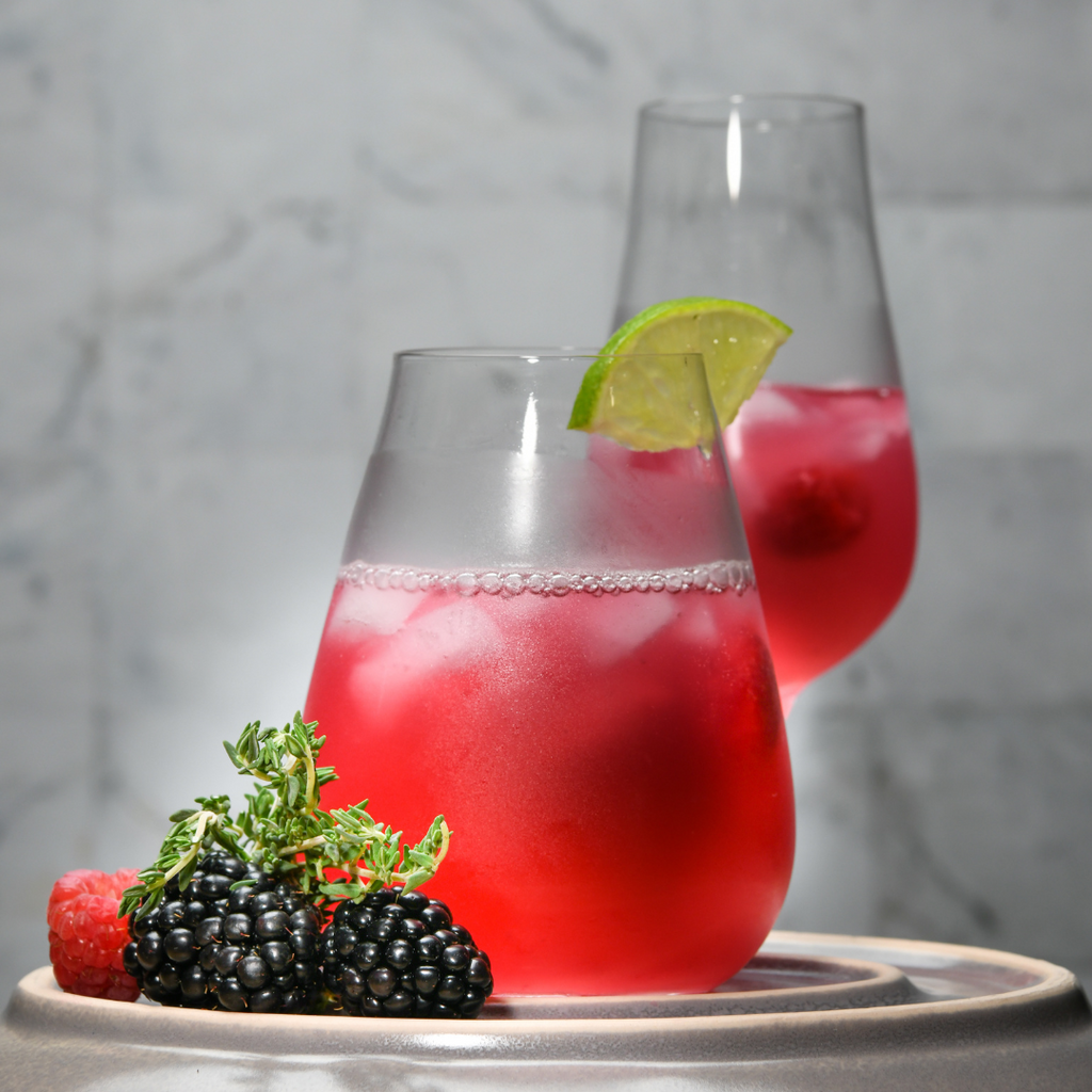 TAYBERRY SPRITZ COCKTAIL OR MOCKTAIL