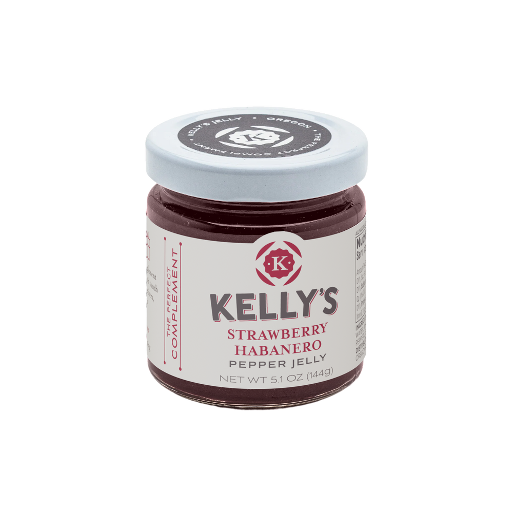 Kelly's Strawberry Habanero Pepper Jelly Cutie 5.1oz (144g)