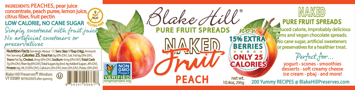 Naked Peach Spread 10.4oz