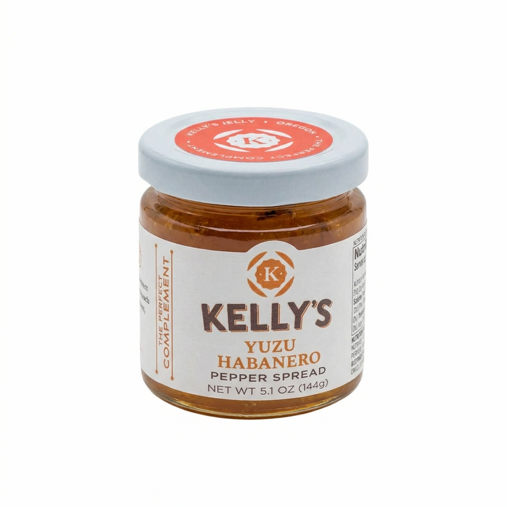 Kelly's Yuzu Habanero Pepper Spread Cutie 5.1 oz (144g)